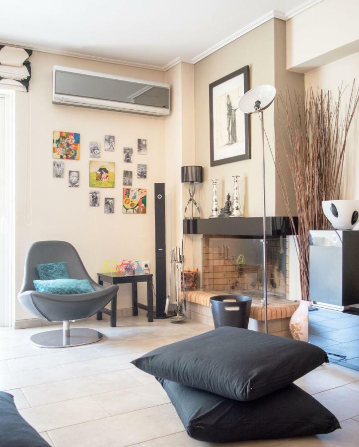 Designer'S Apartment Close To City Center Ateny Zewnętrze zdjęcie